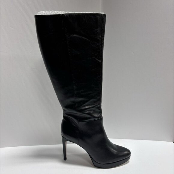 Vince Camuto Women’s Valeria, Black Knee High Boots, Size 9W, Extra Wide Calf - Picture 1 of 7